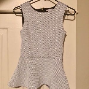 H&M peplum top